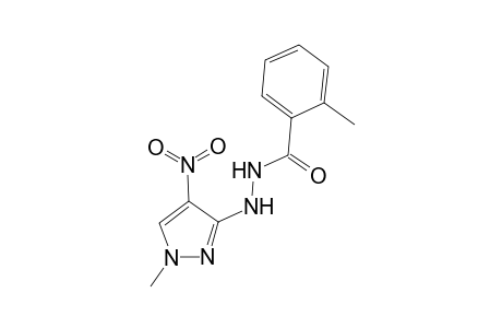 Benzohydrazide, N2-(1-methyl-4-nitropyrazol-3-yl)-2-methyl-