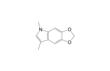 5,7-dimethyl-[1,3]dioxolo[4,5-f]indole