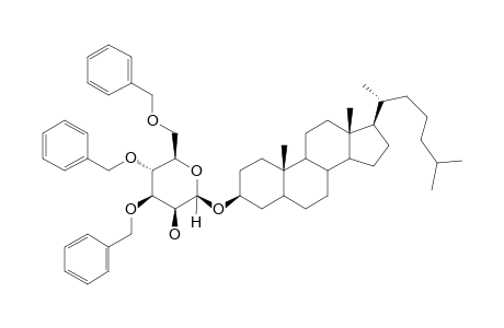 CHOLESTAN-3'-BETA-YL-3,4,6-TRI-O-BENZYL-BETA-D-MANNOPYRANOSIDE