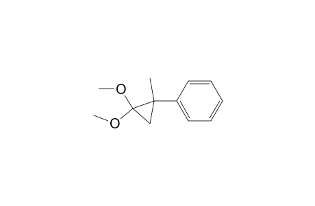 (2,2-dimethoxy-1-methyl-cyclopropyl)benzene