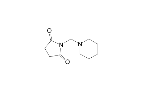 2,5-Pyrrolidinedione, 1-(1-piperidinylmethyl)-