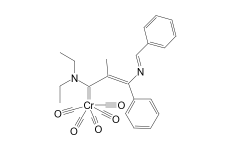 Pentacarbonyl[(2E)-1-(diethylamino)-2-methyl-3,5-diphenyl-4-azapenta-2,4-dienylidene] chromium