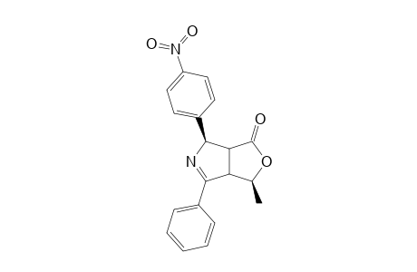 (1S,4R)-1-methyl-4-(4-nitrophenyl)-6-phenyl-1,3a,4,6a-tetrahydrofuro[3,4-c]pyrrol-3-one