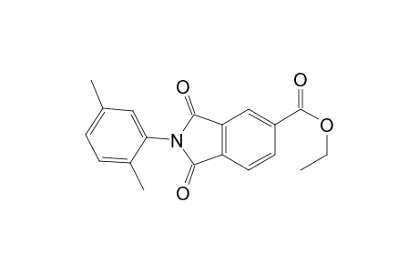 1H-isoindole-5-carboxylic acid, 2-(2,5-dimethylphenyl)-2,3-dihydro-1,3-dioxo-, ethyl ester