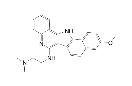 6-[2-[N,N-(Dimethylamino)ethyl]amino]-10-methoxy-5H,13H-benzo[4,5]indolo[3,2-c]quinoline