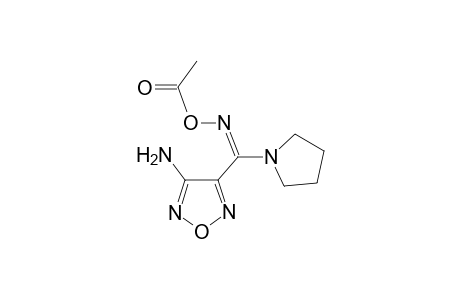 1-(4-Aminofurazan-3-yl)-1-(1-pyrrolidinyl)methanone o-acetyloxime