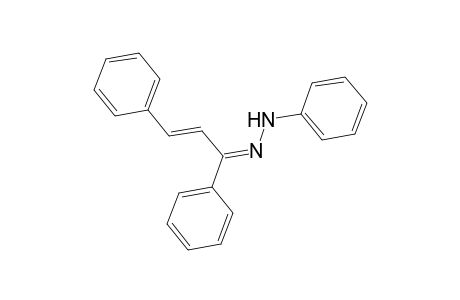 2-Propen-1-one, 1,3-diphenyl-, phenylhydrazone