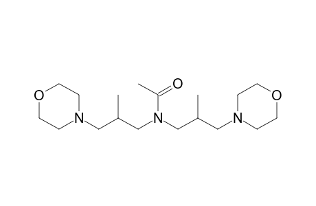 N,N-bis(2-methyl-3-morpholin-4-yl-propyl)ethanamide