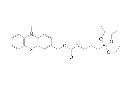 [(10-Methyl-10H-phenothiazin-3-yl)methyl]- 3-(Triethoxysilyl)propyl-carbamate