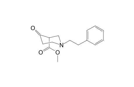 N-(2-Phenethyl)-3-carbomethoxy-4-piperidone