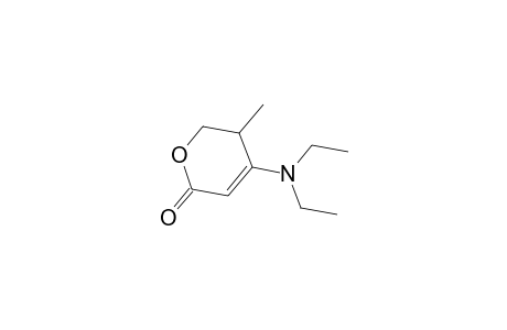 2H-Pyran-2-one, 4-(diethylamino)-5,6-dihydro-5-methyl-