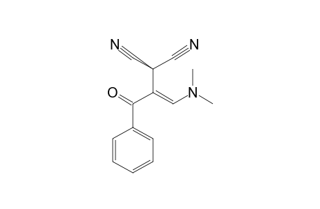 2-[3-(DIMETHYLAMINO)-1-OXO-1-PHENYLPROP-2-EN-2-YL]-MALONONITRILE