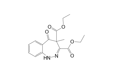 1H-1,2-Benzodiazepine-3,4-dicarboxylic acid, 4,5-dihydro-4-methyl-5-oxo-, diethyl ester