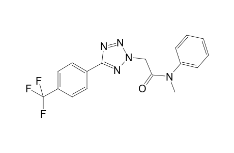 2H-1,2,3,4-Tetrazole-2-acetamide, N-methyl-N-phenyl-5-[4-(trifluoromethyl)phenyl]-