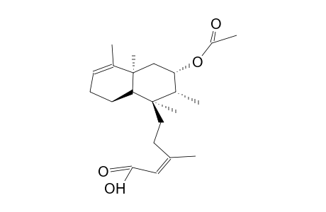13Z-7alpha-ACETOXYLKOLAVENIC ACID
