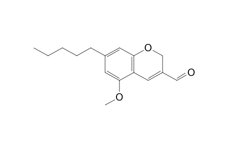 5-Methoxy-7-pentyl-2H-chromene-3-carbaldehyde