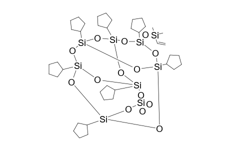 (C-C5H9)7SI7O9(OSIME2C(H)CH2)O2SI(OH)2
