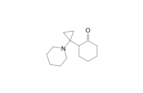 Cyclohexanone, 2-[1-(1-piperidinyl)cyclopropyl]-