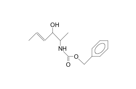 Benzyl (1R,2S,3E)-(2-hydroxy-1-methyl-3-pentenyl)-carbamate