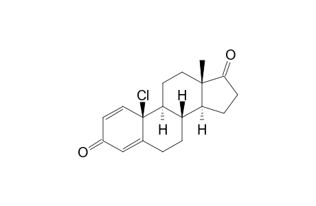(8S,9S,10S,13S,14S)-10-chloranyl-13-methyl-7,8,9,11,12,14,15,16-octahydro-6H-cyclopenta[a]phenanthrene-3,17-dione