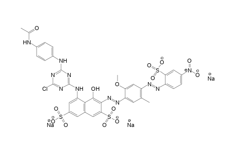 2,7-Naphthalenedisulfonic acid, 4-[[4-[[4-(acetylamino)