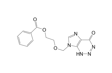 2-[(4-oxidanylidene-1H-imidazo[4,5-d][1,2,3]triazin-7-yl)methoxy]ethyl benzoate