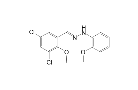 3,5-Dichloro-2-methoxybenzaldehyde (2-methoxyphenyl)hydrazone