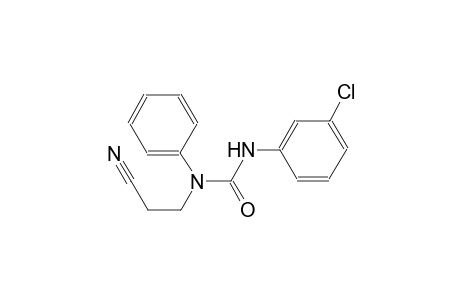 urea, N'-(3-chlorophenyl)-N-(2-cyanoethyl)-N-phenyl-