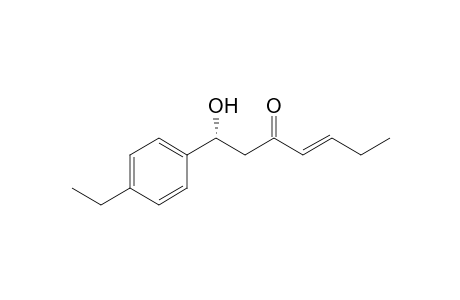(1R,4E)-1-(4-Ethylphenyl)-1-hydroxyhept-4-en-3-one