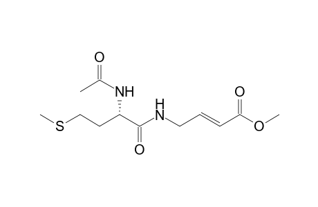 Methyl N-(N'-Acetyl-L-methionyl)-.gamma.-aminocrotonate
