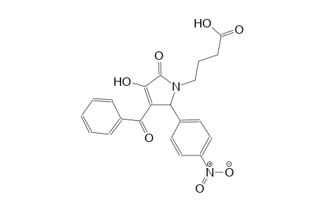 1H-pyrrole-1-butanoic acid, 3-benzoyl-2,5-dihydro-4-hydroxy-2-(4-nitrophenyl)-5-oxo-
