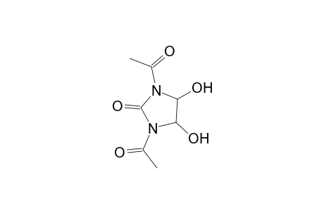1,3-diacetyl-4,5-dihydroxy-2-imidazolidinone