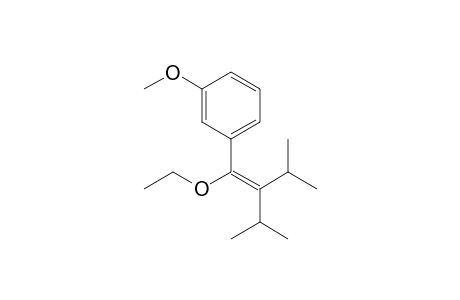 2-Ethoxy-2-(3-methoxyphenyl)-1,1-diisopropylethylene