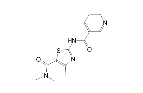 N-{5-[(dimethylamino)carbonyl]-4-methyl-1,3-thiazol-2-yl}nicotinamide