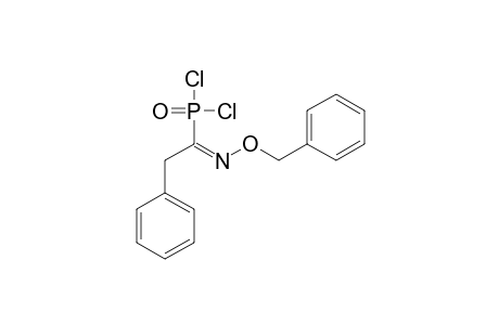 1-Benzyloxyimino2-phenylethylphosphonoyl dichloride
