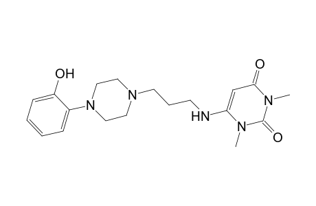 6-((3-[4-(2-Hydroxyphenyl)-1-piperazinyl]propyl)amino)-1,3-dimethyl-2,4(1H,3H)-pyrimidinedione