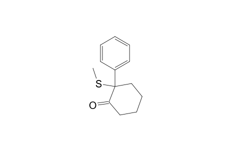 2-Methylthio-2-phenylcyclohexanone