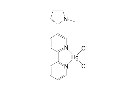 [(-)-6-(2-Pyridyl)-nicotine]mercury dichloride