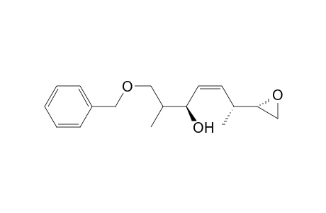 4-Hepten-3-ol,2-methyl-6-oxiranyl-1-(phenylmethoxy)-,[2S-[2R*(2S,3S*,4Z,6R)]]-