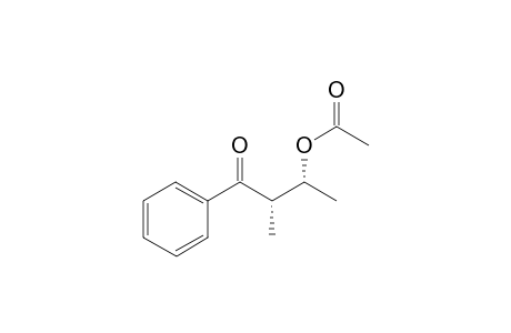 (2R,3S)-3-methyl-4-oxo-4-phenylbutan-2-yl acetate