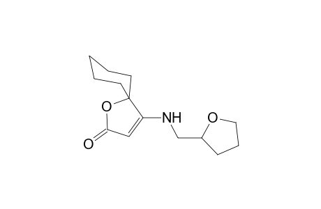 1-(oxolan-2-ylmethylamino)-4-oxaspiro[4.5]dec-1-en-3-one