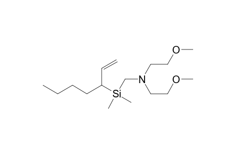 Ethanamine, N-[[(1-ethenylpentyl)dimethylsilyl]methyl]-2-methoxy-N-(2-methoxyethyl)-