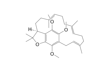 Leukotridentochinone-trimethylether