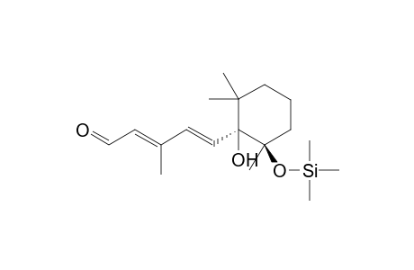 2,4-Pentadienal, 5-[1-hydroxy-2,2,6-trimethyl-6-[(trimethylsilyl)oxy]cyclohexyl]-3-methyl-, [1S-[1.alpha.,1(2E,4E),6.beta.]]-