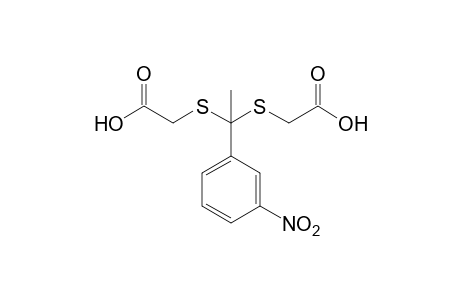 [(alpha-methyl-p-nitrobenzylidene)dithio]diacetic acid