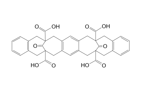 syn-Benzo[1,2-h;4,5-h']bis(benzo[1,2-c]bicyclo[4.4.1]undeca-3,8-diene-11-one)-6,10,217,21-tetracarboxylic acid