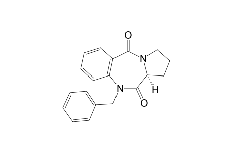 (11aS)-10-Benzyl-2,3-dihydro-1H-pyrrolo[2,1-c][1,4]benzodiazepine-5,11-(10H,11aH)-dione