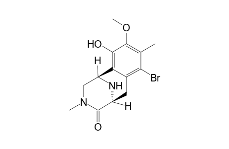 1,2,3,4,5,6-Hexahydro-1,5-imino-7-bromo-10-hydroxy-9-methoxy-3,8-diimethyl-3-benzazocin-4-one