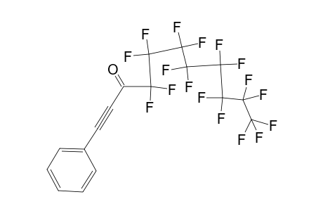 1-(2-Phenylethynyl)perfluorononanone