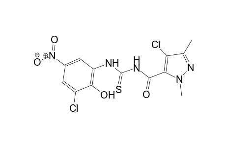N-[(4-chloro-1,3-dimethyl-1H-pyrazol-5-yl)carbonyl]-N'-(3-chloro-2-hydroxy-5-nitrophenyl)thiourea